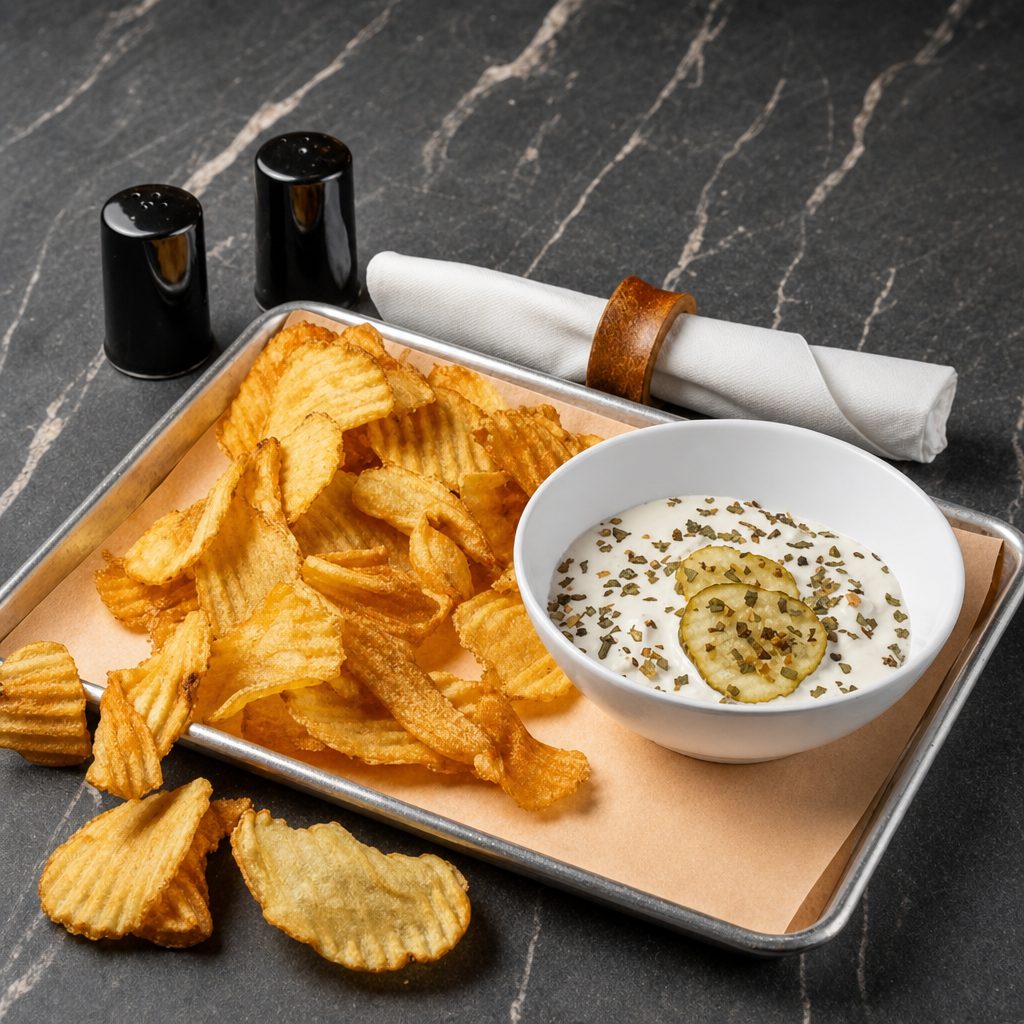 Creamy Dill Pickle Dip.